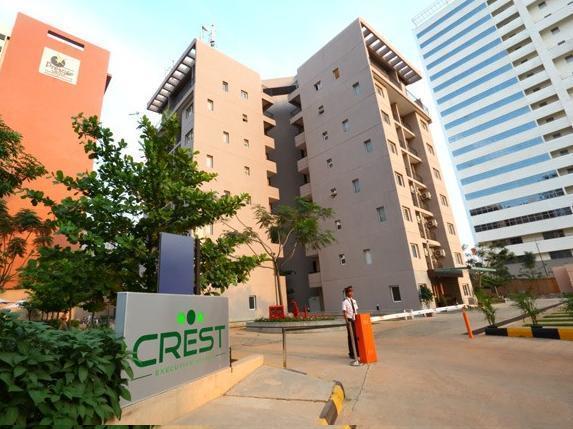 Crest Executive Suites, Whitefield Bangalore Buitenkant foto